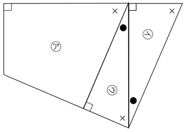 正方形　別の形　9