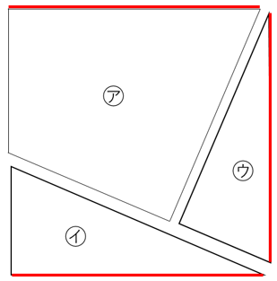 正方形　別の形　3