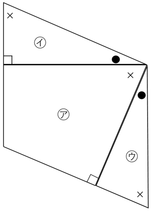 正方形　別の形　10