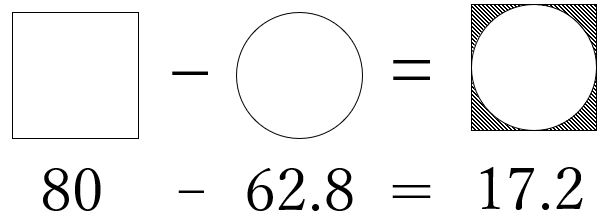 半径の分からない円の面積 中学受験プロ講師ブログ