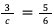 3/ ＝ 5/6