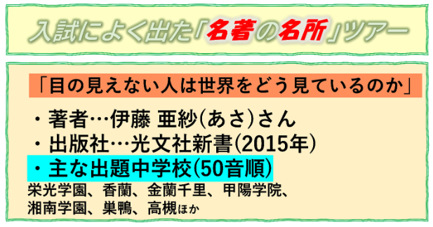目の見えない人は世界をどう見ているのか