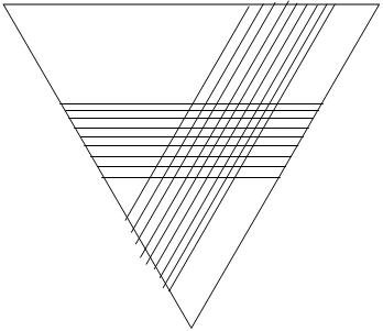 10×（９＋１）＝100個の部分に分かれる